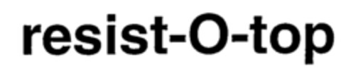 resist-O-top Logo (IGE, 30.08.2000)