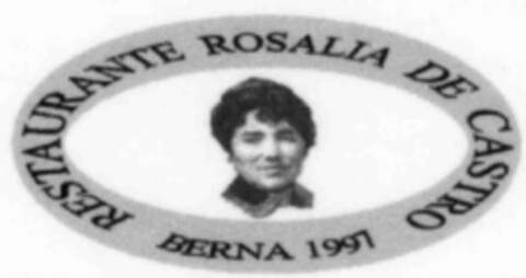 RESTAURANTE ROSALIA DE CASTRO BERNA 1997 Logo (IGE, 20.12.1999)