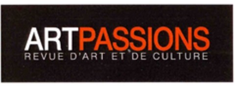 ARTPASSIONS REVUE D'ART ET DE CULTURE Logo (IGE, 10/11/2005)