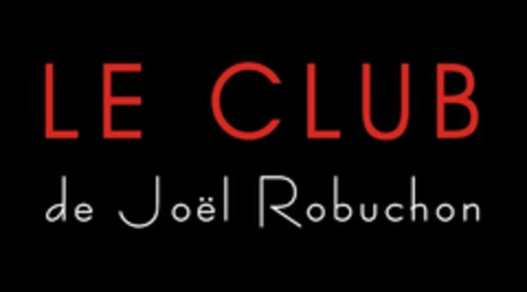 LE CLUB de Joël Robuchon Logo (IGE, 03/26/2015)