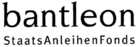 bantleon Staats Anleihen Fonds Logo (IGE, 03.01.2001)