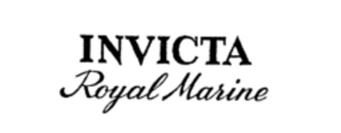 INVICTA Royal Marine Logo (IGE, 10/14/1987)