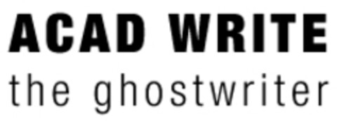 ACAD WRITE the ghostwriter Logo (IGE, 05/26/2013)