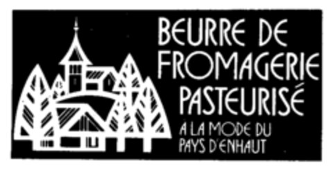 BEURRE DE FROMAGERIE PASTEURISé à LA MODE DU PAYS D'ENHAUT Logo (IGE, 02.05.1991)