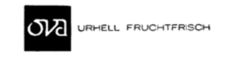 ova URHELL FRUCHTFRISCH Logo (IGE, 07/03/1986)