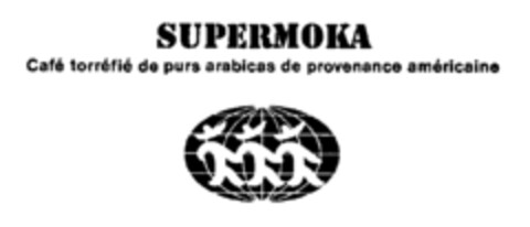 SUPERMOKA Café torréfié de purs arabicas de provenance américaine Logo (IGE, 04.03.1986)