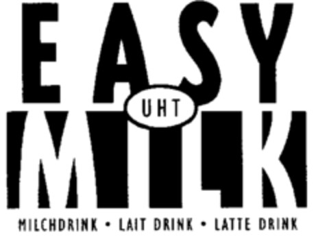 EASY MILK UHT MILCHDRINK LAIT DRINK LATTE DRINK Logo (IGE, 13.11.1996)