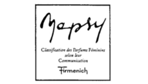 Mapsy Firmenich Logo (IGE, 17.11.1989)