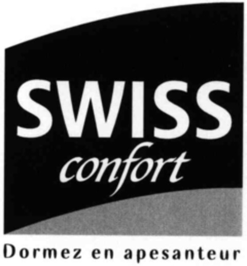 SWISS confort Dormez en apesanteur Logo (IGE, 23.04.2003)