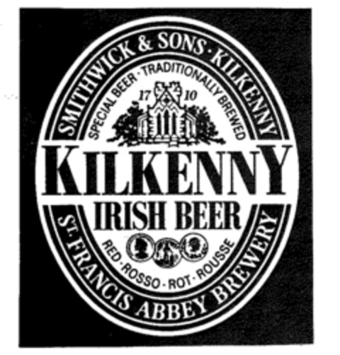 KILKENNY IRISH BEER Logo (IGE, 02.04.1990)
