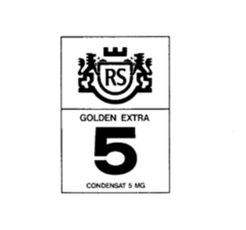 RS GOLDEN EXTRA 5 Logo (IGE, 03.12.1979)