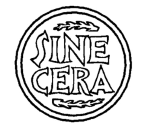 SINE CERA Logo (IGE, 06/13/1995)