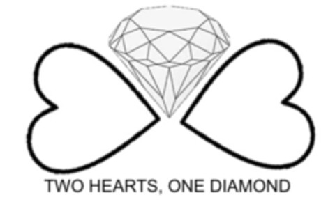 TWO HEARTS, ONE DIAMOND Logo (IGE, 09/23/2020)