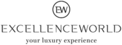 EW EXCELLENCEWORLD your luxury experience Logo (IGE, 05.11.2014)