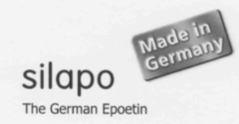 silapo The German Epoetin Made in Germany Logo (IGE, 06.12.2007)