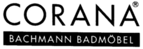 CORANA BACHMANN BADMöBEL Logo (IGE, 06.01.1993)