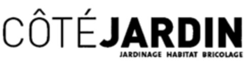 CÔTÉJARDIN JARDINAGE HABITAT BRICOLAGE Logo (IGE, 02/10/2003)