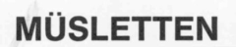 MüSLETTEN Logo (IGE, 02.06.1986)