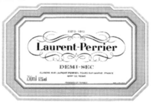 ESTD. 1812 Laurent-Perrier DEMI-SEC Logo (IGE, 21.05.2001)