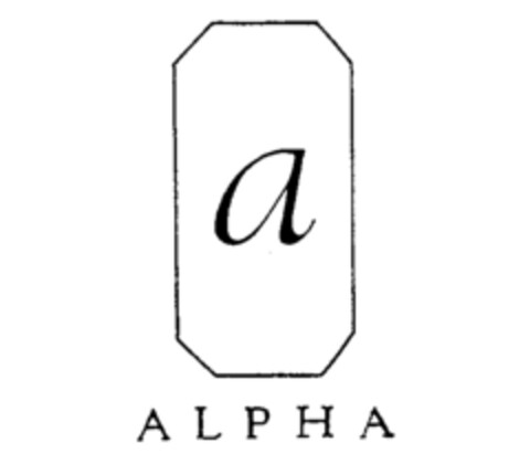 a ALPHA Logo (IGE, 08.08.1991)