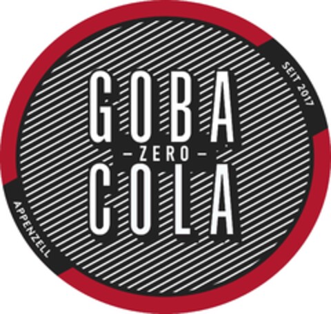 GOBA COLA ZERO APPENZELL SEIT 2017 Logo (IGE, 27.03.2017)