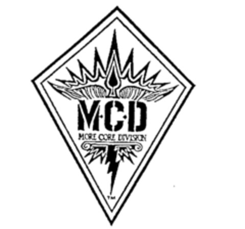 MCD MORE CORE DIVISION Logo (IGE, 27.02.1991)