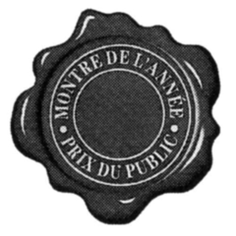 MONTRE DE L'ANNÉE PRIX DU PUBLIC Logo (IGE, 04/11/2001)