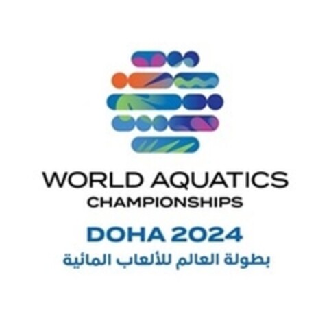 WORLD AQUATICS CHAMPIONSHIPS DOHA 2024 Logo (IGE, 17.08.2023)