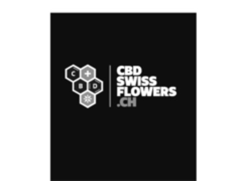 CBD CBD SWISS FLOWERS .CH Logo (IGE, 01.05.2017)