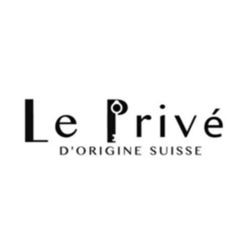 Le Privé D'ORIGINE SUISSE Logo (IGE, 05/11/2016)