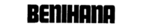 BENIHANA Logo (IGE, 14.01.1986)