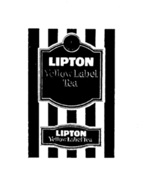 LIPTON Yellow Label Tea Logo (IGE, 22.02.1980)