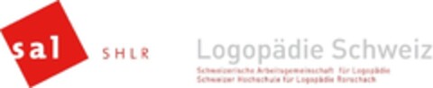 sal SHLR Logopädie Schweiz Schweizerische Arbeitsgemeinschaft für Logopädie Schweizer Hochschule für Logopädie Rorschach Logo (IGE, 10.01.2012)