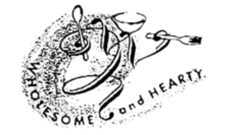WH WHOLESOME and HEARTY Logo (IGE, 04.03.1996)