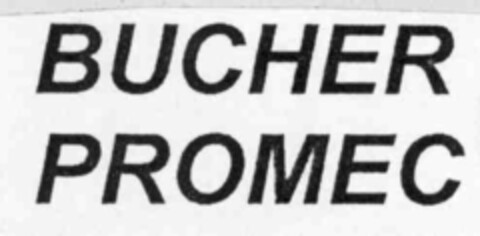 BUCHER PROMEC Logo (IGE, 07/04/1995)