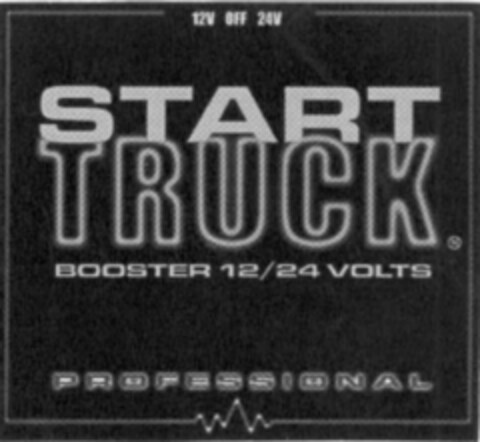 START TRUCK BOOSTER 12/24 VOLTS PROFESSIONAL Logo (IGE, 29.10.1999)