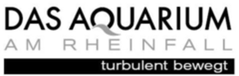 DAS AQUARIUM AM RHEINFALL turbulent bewegt Logo (IGE, 10.06.2011)