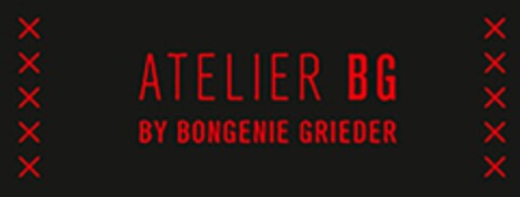 ATELIER BG BY BONGENIE GRIEDER Logo (IGE, 07/26/2016)