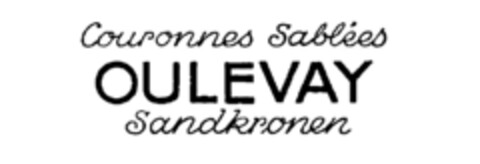 Couronnes Sablées OULEVAY Sandkronen Logo (IGE, 27.06.1985)