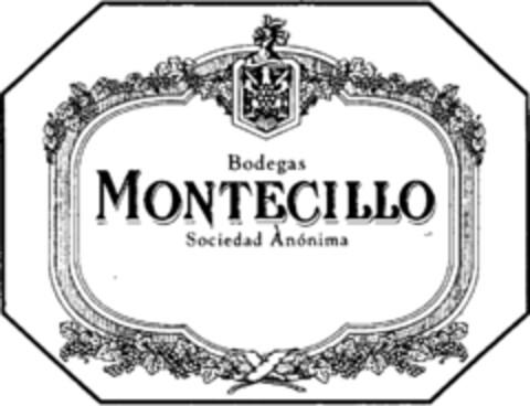 Bodegas MONTECILLO Sociedad Ànónima Logo (IGE, 09/20/2002)