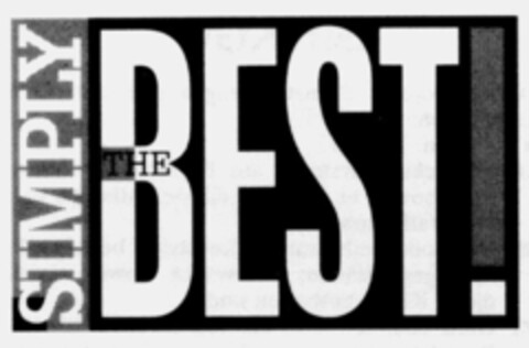 SIMPLY THE BEST! Logo (IGE, 11/07/1996)