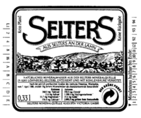 SELTERS AUS SELTERS AN DER LAHN Logo (IGE, 04.02.1993)