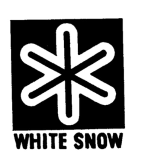 WHITE SNOW Logo (IGE, 21.09.1981)