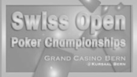 Swiss Open Poker Championships GRAND CASINO BERN KURSAAL BERN Logo (IGE, 29.01.2007)