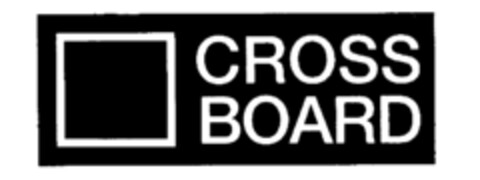 CROSS BOARD Logo (IGE, 30.05.1990)