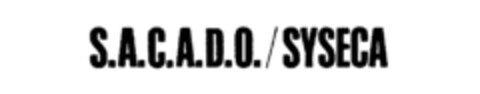 S.A.C.A.D.O./SYSECA Logo (IGE, 26.06.1986)