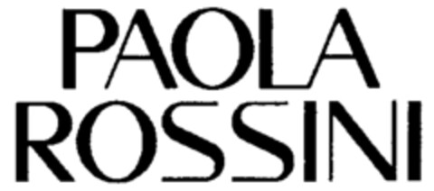 PAOLA ROSSINI Logo (IGE, 25.07.1996)