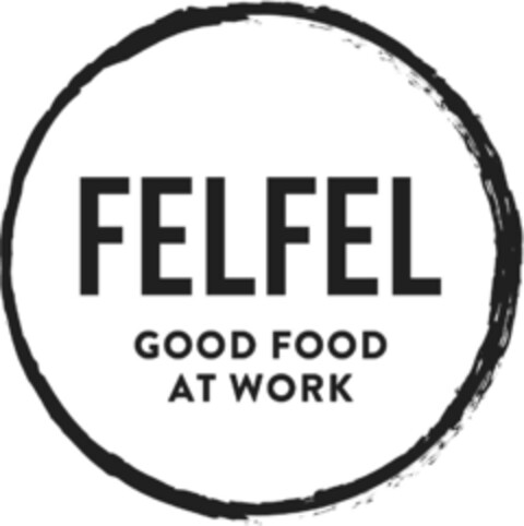 FELFEL GOOD FOOD AT WORK Logo (IGE, 26.07.2019)