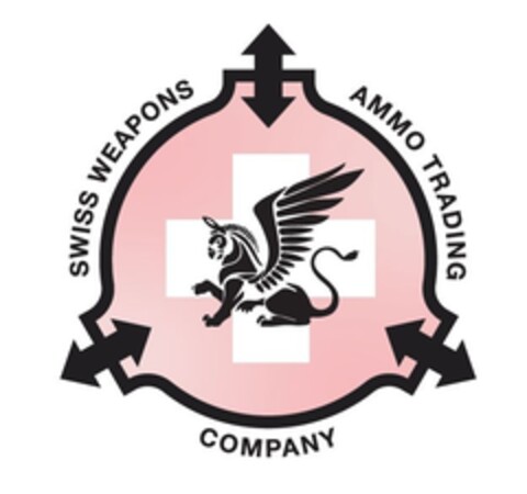 SWISS WEAPONS AMMO TRADING COMPANY Logo (IGE, 13.12.2023)