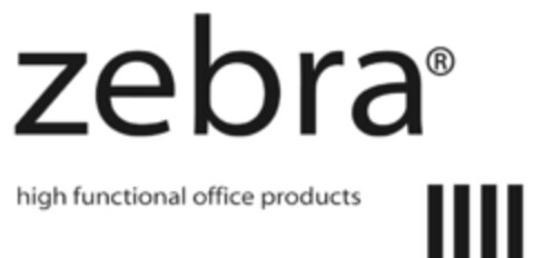 zebra high functional office products Logo (IGE, 07.08.2013)